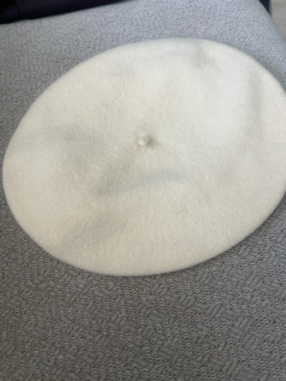 Beret Basque De-Luxe 100% Wool Hat Classic French Style White Satin Lined